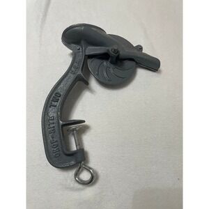 Chop Rite Two 16T Cherry Stoner Pitter Kitchen Gadget USA Made Clamp On